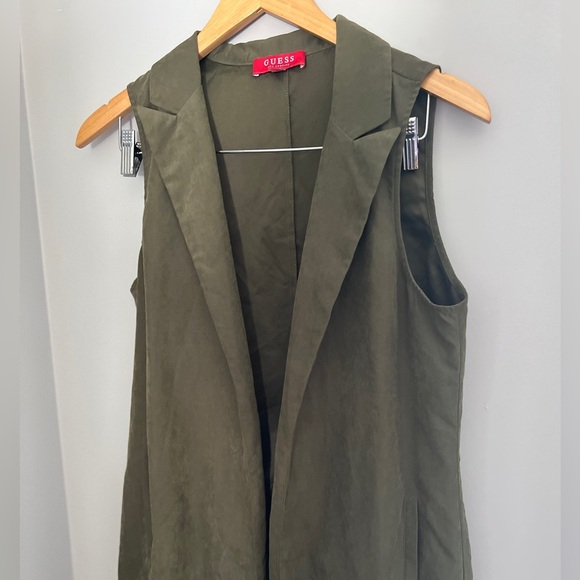 Guess Green Vest M - Picture 3 of 8